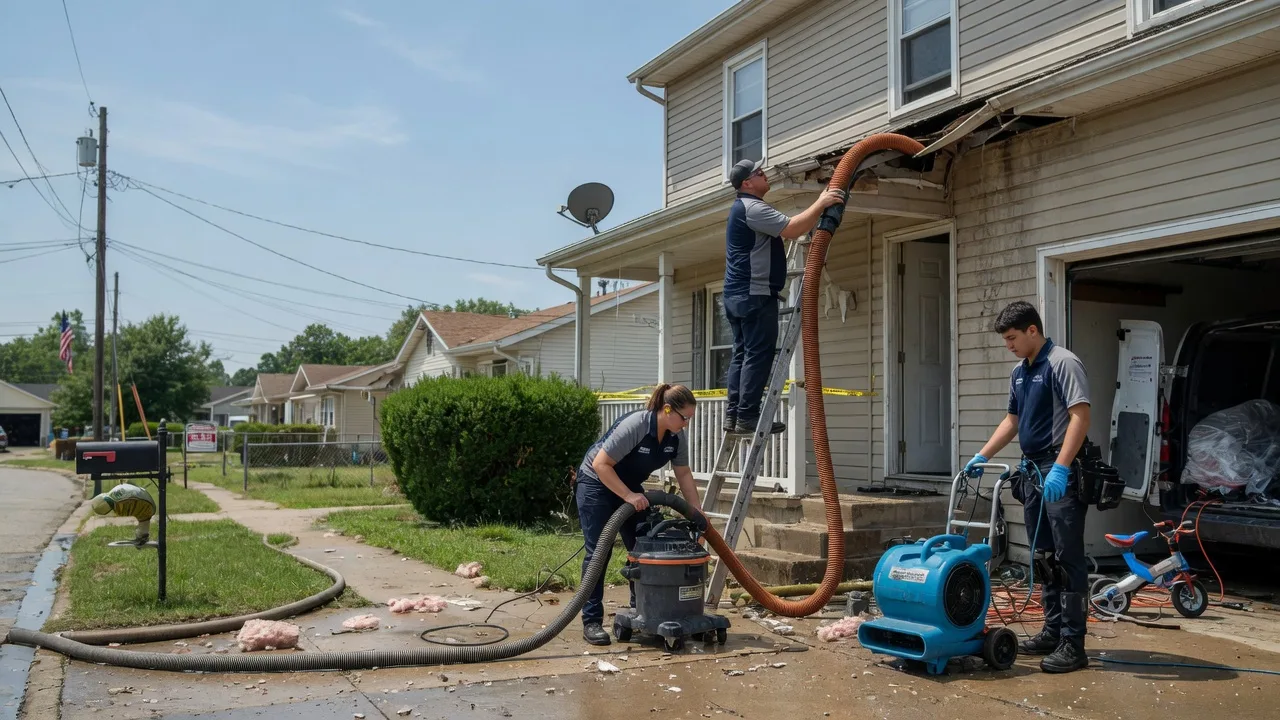 Water Damage Restoration in Commerce, OK near me